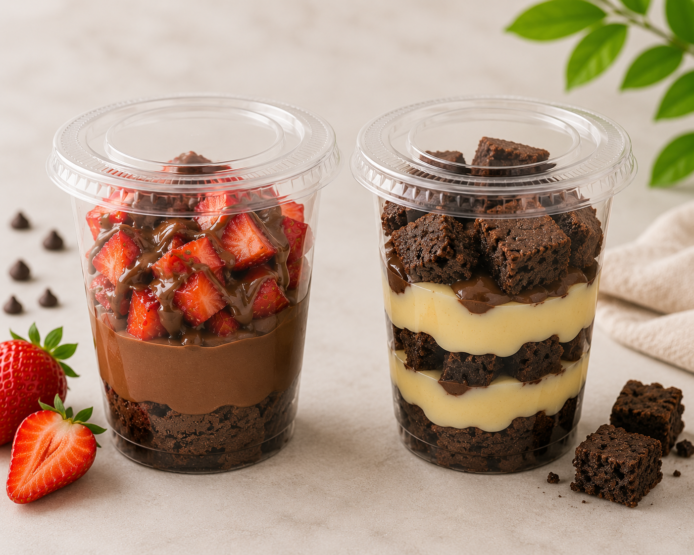 Customisable Dessert Cups